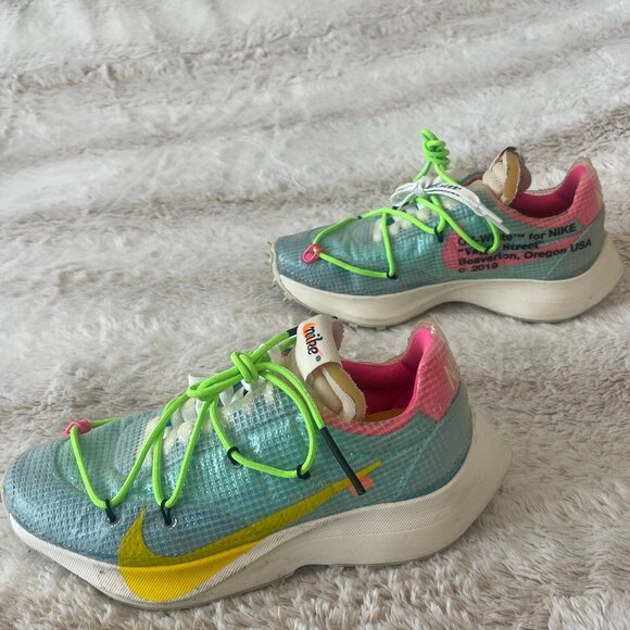 Nike Womens Vapor Street x Off-White in "Polarized Blue" size 7.5 - Picture 5 of 8